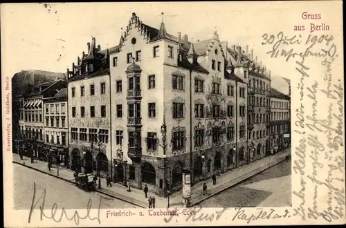 Ak Berlin, Friedrich- Ecke Taubenstraße
