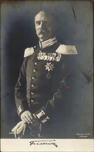 Ak Großherzog Friedrich II. von Württemberg, Portrait