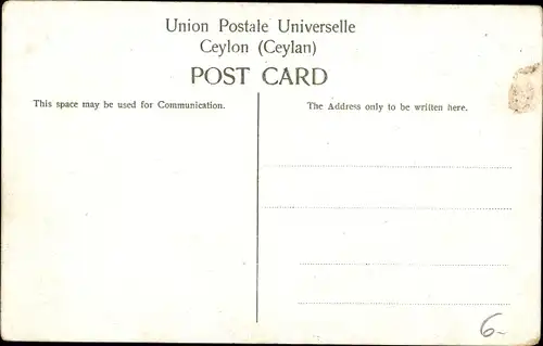 Ak Colombo Ceylon Sri Lanka, York Street