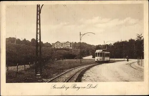 Ak Berg en Dal Gelderland Niederlande, Straßenbahn