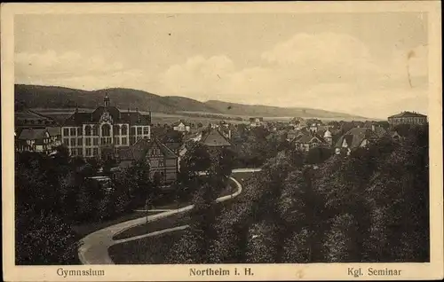 Ak Northeim in Niedersachsen, Gymnasium, Kgl. Seminar