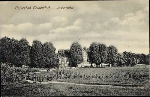 Ak Heikendorf in Schleswig Holstein, Wassermühle