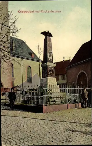Ak Rockenhausen Rheinland Pfalz, Kriegerdenkmal