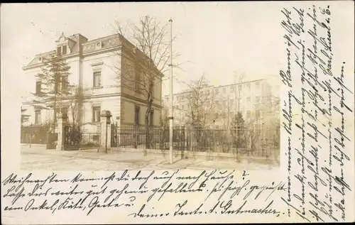 Foto Ak Roßwein in Sachsen, Wohnhaus, Villa