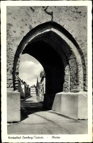 Ak Camberg Taunus, Obertor, Durchblick