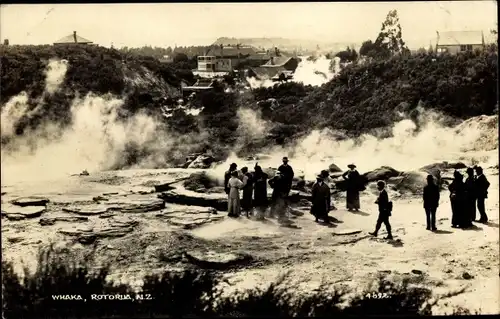 Ak Rotorua Neuseeland, Whakarewarewa, Geothermalgebiet