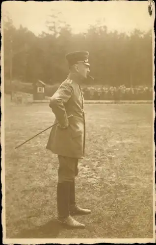 Foto Ak Bayreuth, Deutscher Soldat in Uniform, Standportrait