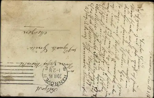 Foto Ak Deutscher Soldat in Uniform, Standportrait, Schirmmütze, Quaste