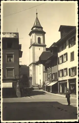 Foto Ak Waldshut Tiengen am Hochrhein, Kath. Pfarrkirche