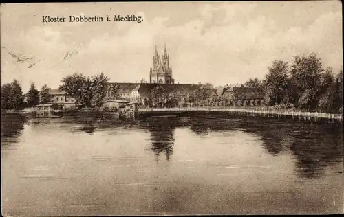 Ak Dobbertin Mecklenburg Vorpommern, Kloster, Teilansicht