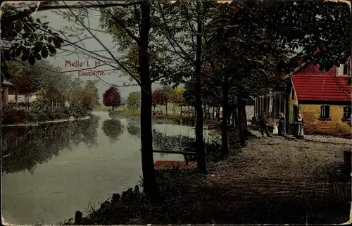Ak Melle in Niedersachsen, Elsepartie