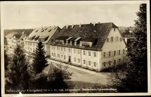 Ak Königsfeld im Schwarzwald, Töchterheim, Schwesternhaus