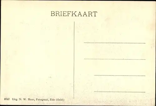 Ak Harskamp Ede Gelderland Niederlande, R.K. Godsdienstoefening, Zelte, Soldaten