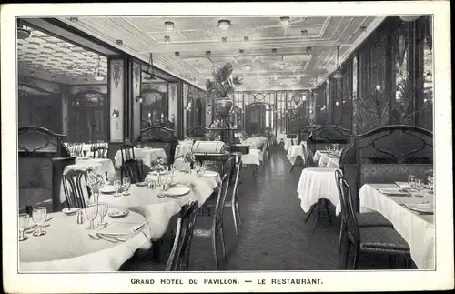 Ak Paris, Grand Hotel du Pavillon, Le Restaurant, Rue de l'Échiquier 36