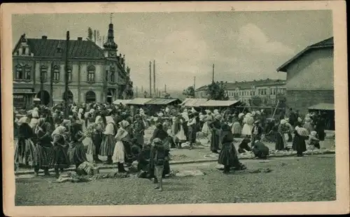 Ak Košice Kassa Kaschau Slowakei, Trh. Plac