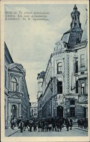 Ak Košice Kassa Kaschau Slowakei, St. realne gymnaszium