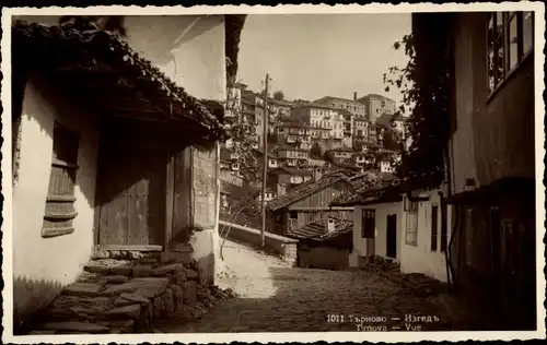 Foto Ak Tarnovo Bulgarien, Blick auf den Ort
