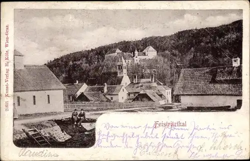 Ak Feistritztal Steiermark, Ortschaft