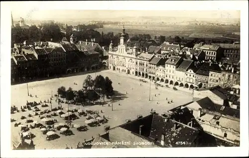 Ak Budweis České Budějovice Südböhmen Tschechien, Namesti Svobody