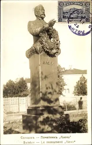 Ak Svistow Rumänien, Monument Aleko, Denkmal