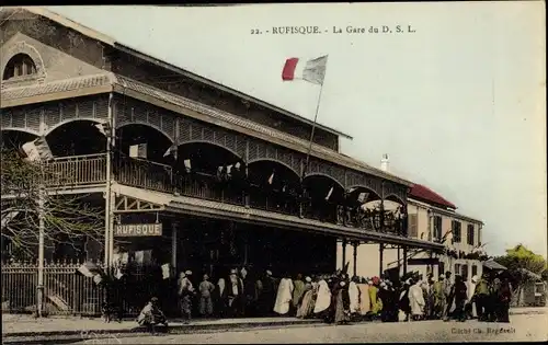 Ak Rufisque Senegal, La Gare du DSL, Bahnhof