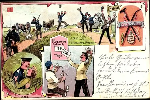Litho Reserve hat noch 99 Tage, Reservisten