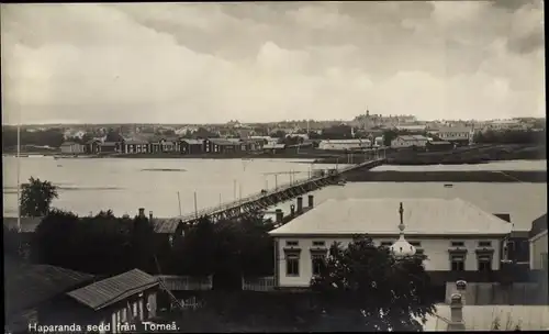 Ak Haparanda Schweden, Sedd fran Tornea
