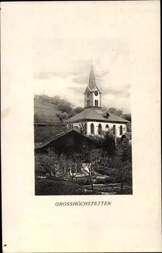 Ak Grosshöchstetten Kanton Bern, Kirche