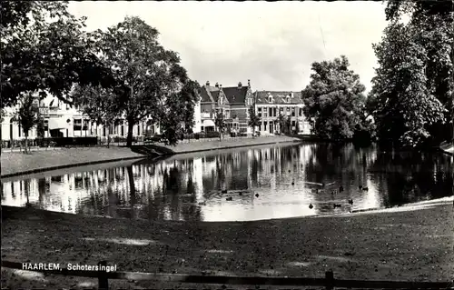 Ak Haarlem Nordholland Niederlande, Schotersingel