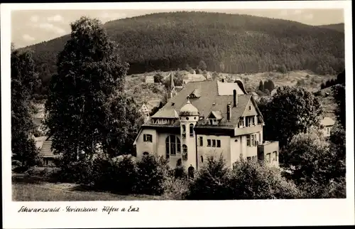 Ak Höfen an der Enz Schwarzwald, Ferienheim