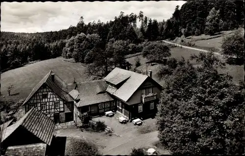 Ak Bad Wildbad im Schwarzwald, Gasthof Grünhütte