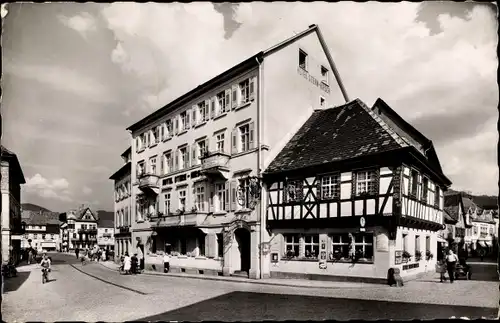 Ak Gernsbach im Murgtal Schwarzwald, Hotel Stern Hirsch