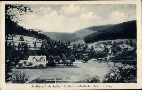 Ak Enzklösterle im Schwarzwald, Gasthof Hetschelhof