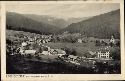 Ak Enzklösterle im Schwarzwald, Gesamtansicht