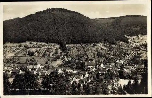 Ak Calmbach Bad Wildbad im Schwarzwald, Ort und Umgebung