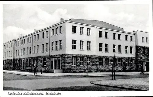 Ak Wilhelmshaven in Niedersachsen, Stadttheater