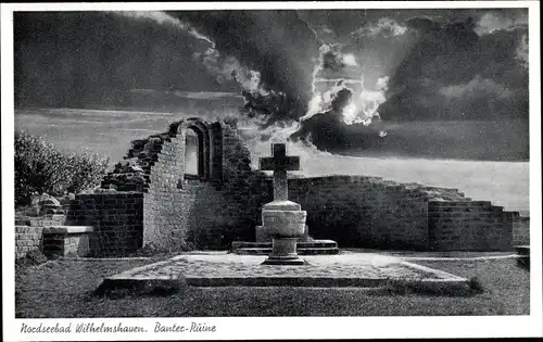 Ak Wilhelmshaven in Niedersachsen, Banter Ruine