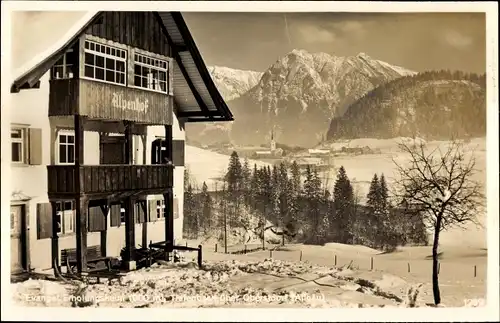 Ak Tiefenbach Oberstdorf im Oberallgäu, Evangelisches Erholungsheim