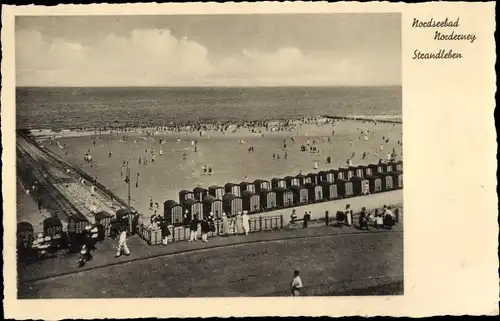 Ak Norderney in Ostfriesland, Strandleben