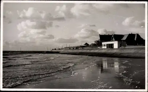 Foto Ak Norderney in Ostfriesland, Am Weststrand