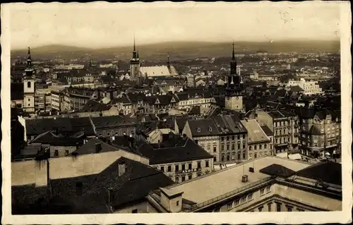 Ak Brno Brünn Südmähren, Teilansicht der Stadt