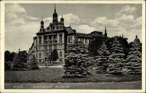 Ak Plzeň Pilsen Stadt, Historicke Museum