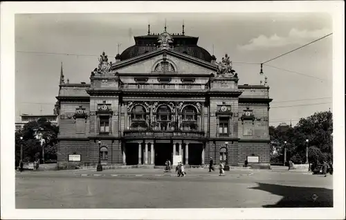 Ak Plzeň Pilsen Stadt, Divadlo, Theater