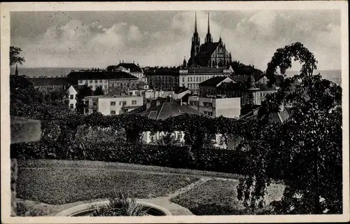 Ak Brno Brünn Südmähren, St. Petersdom, Petrov