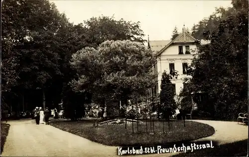 Ak Karlovy Vary Karlsbad Stadt, Etablissement Freundschaftssaal