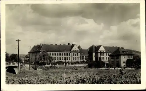 Ak Trmice Türmitz Region Aussig, Skola