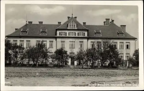 Ak Nový Bydžov Neu Bidschow Region Königgrätz, Hospodar, A Hosp. Skola