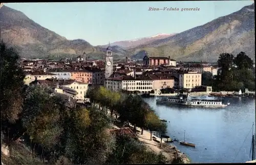 Ak Riva del Garda Trentino, Veduta generale