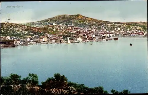 Ak Mali Lošinj Lussinpiccolo Kroatien, Gesamtansicht