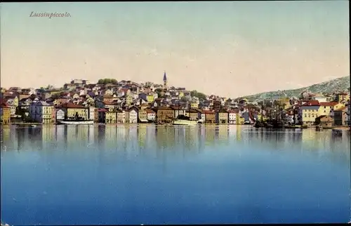Ak Mali Lošinj Lussinpiccolo Kroatien, Blick auf die Stadt